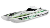 Witte Radiografische boot Arrow catamaran brushless jetaandrijving 400 mm RTR